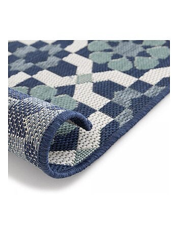 Tapis extérieur tissé kilim rectangle casada 14