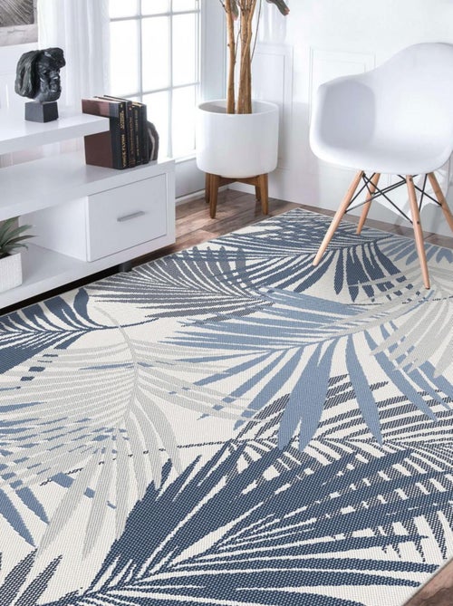 Tapis extérieur tissé kilim rectangle CASADA 15 - Kiabi Tapis extérieur tissé kilim rectangle CASADA 15 - Kiabi