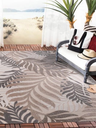 Tapis extérieur tissé kilim rectangle CHIMEK