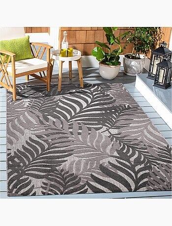 Tapis extérieur tissé kilim rectangle CHIMEK