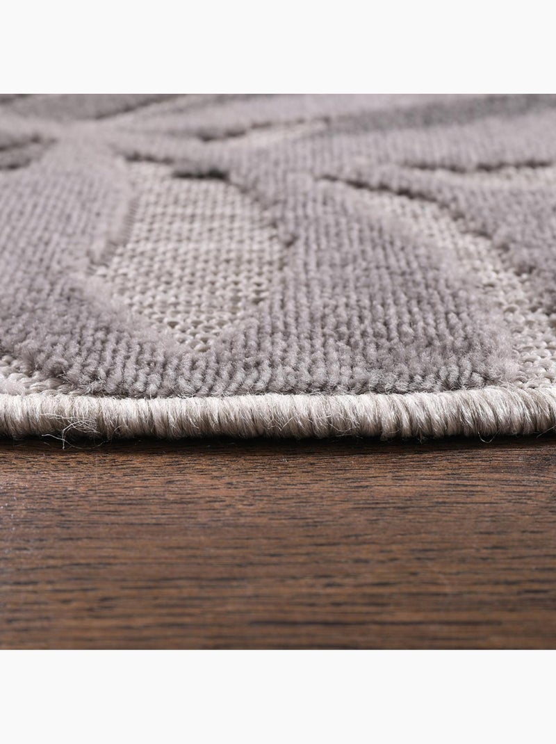 Tapis extérieur tissé kilim rectangle CHIMEK Gris - Kiabi