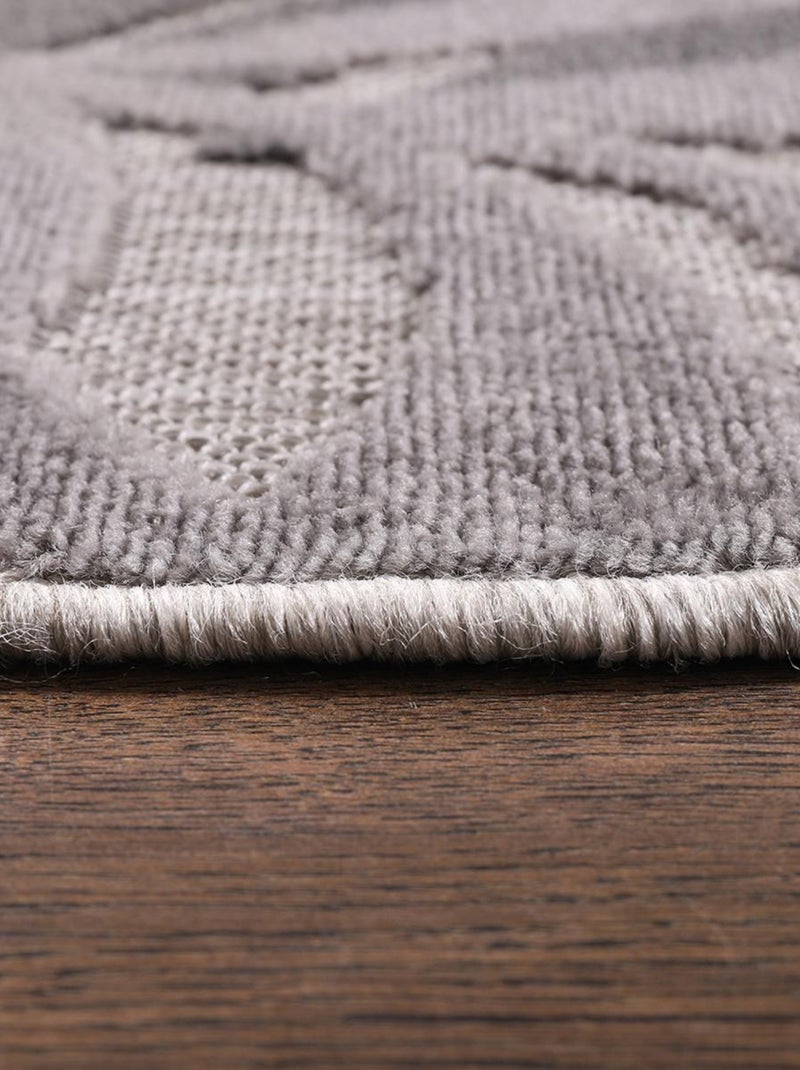 Tapis extérieur tissé kilim rectangle CHIMEK Gris - Kiabi