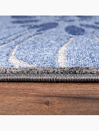 Tapis extérieur tissé kilim rectangle CHIMEKA