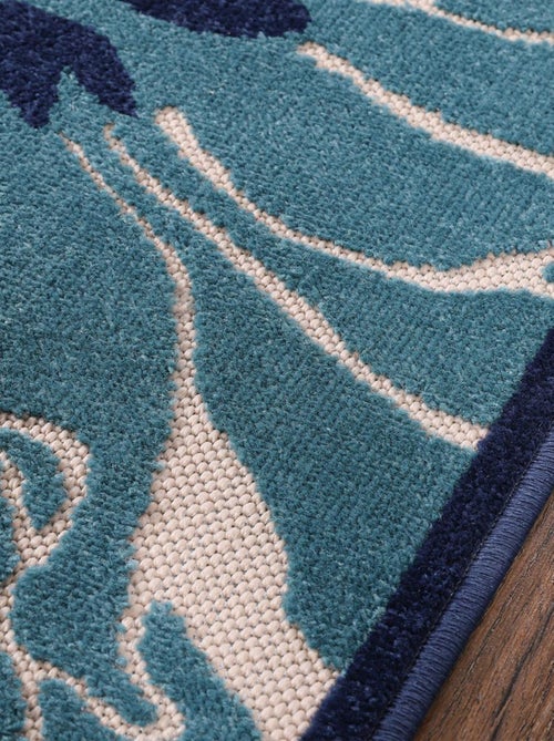 Tapis extérieur tissé kilim rectangle CHIMEKA - Kiabi Tapis extérieur tissé kilim rectangle CHIMEKA - Kiabi