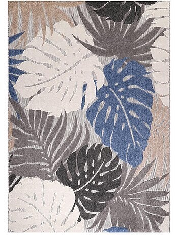 Tapis extérieur tissé kilim rectangle CHIMEKI