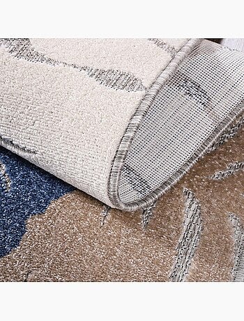 Tapis extérieur tissé kilim rectangle CHIMEKI