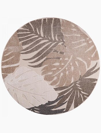 Tapis extérieur tissé kilim rectangle CHIMEKI