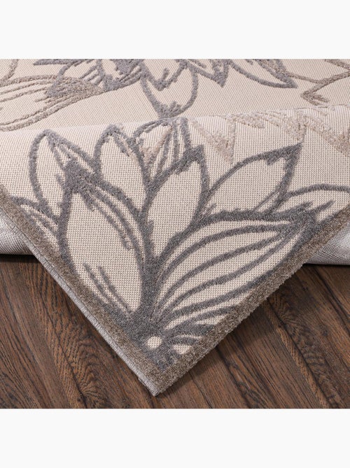 Tapis extérieur tissé kilim rectangle CHIMEKO - Kiabi Tapis extérieur tissé kilim rectangle CHIMEKO - Kiabi