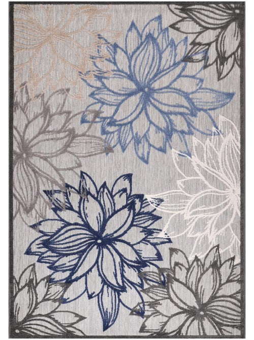 Tapis extérieur tissé kilim rectangle CHIMEKO - Kiabi