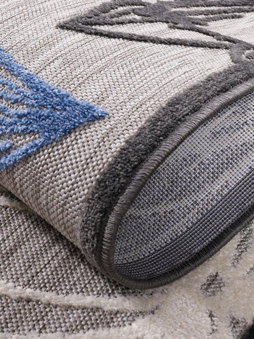 Tapis extérieur tissé kilim rectangle CHIMEKO - Kiabi