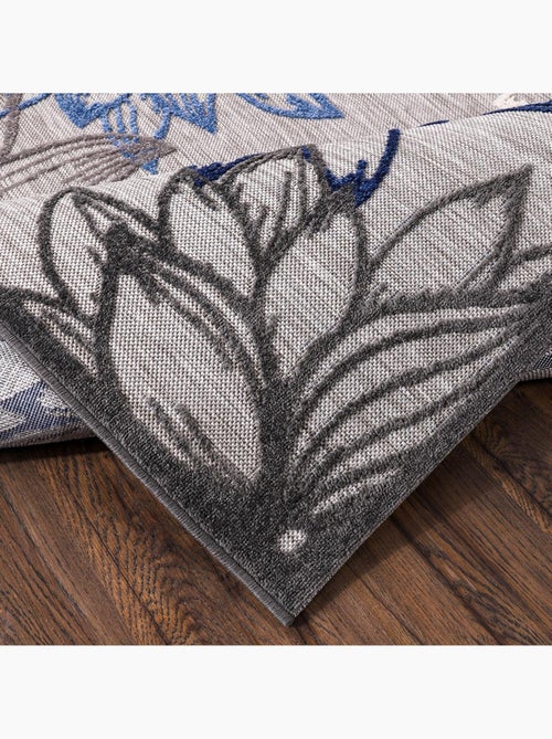 Tapis extérieur tissé kilim rectangle CHIMEKO - Kiabi