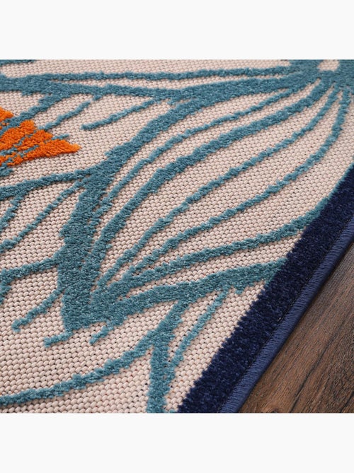 Tapis extérieur tissé kilim rectangle CHIMEKO - Kiabi