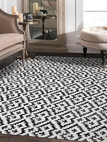 Tapis extérieur tissé kilim rectangle EDJE