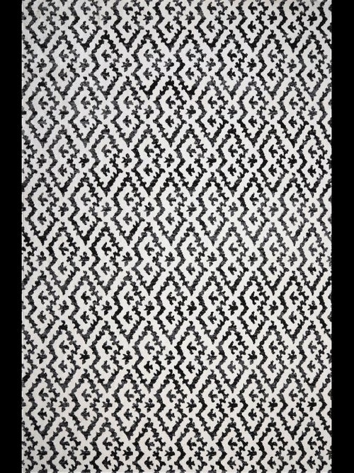 Tapis extérieur tissé kilim rectangle EDJE - Kiabi
