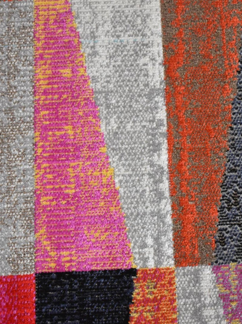 Tapis extérieur tissé kilim rectangle EXT CONTO Multicolore - Kiabi