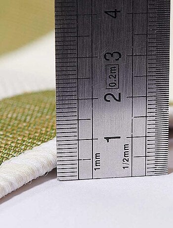 Tapis extérieur tissé kilim rectangle FEUILLE