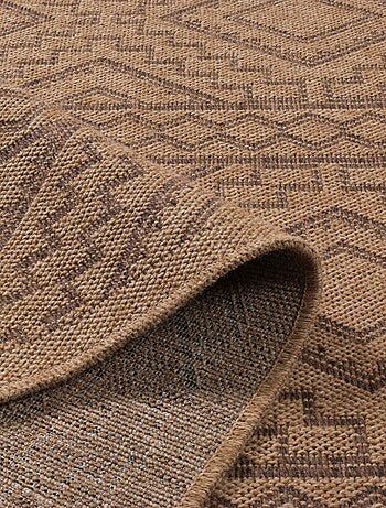 Tapis extérieur tissé kilim rectangle JUTE ART 2