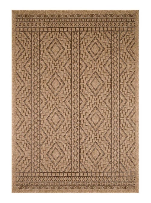 Tapis extérieur tissé kilim rectangle JUTE ART 2 - Kiabi