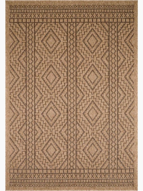 Tapis extérieur tissé kilim rectangle JUTE ART 2 - Kiabi