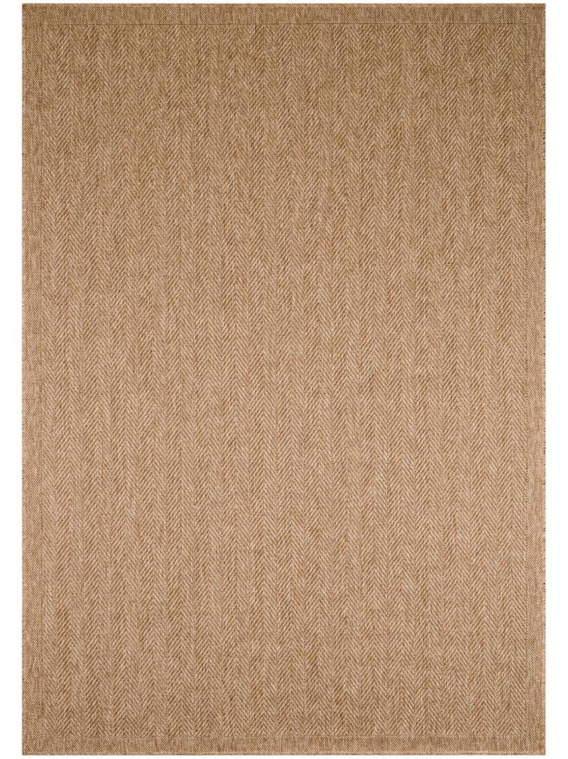 Tapis extérieur tissé kilim rectangle JUTE ART 4 Beige - Kiabi