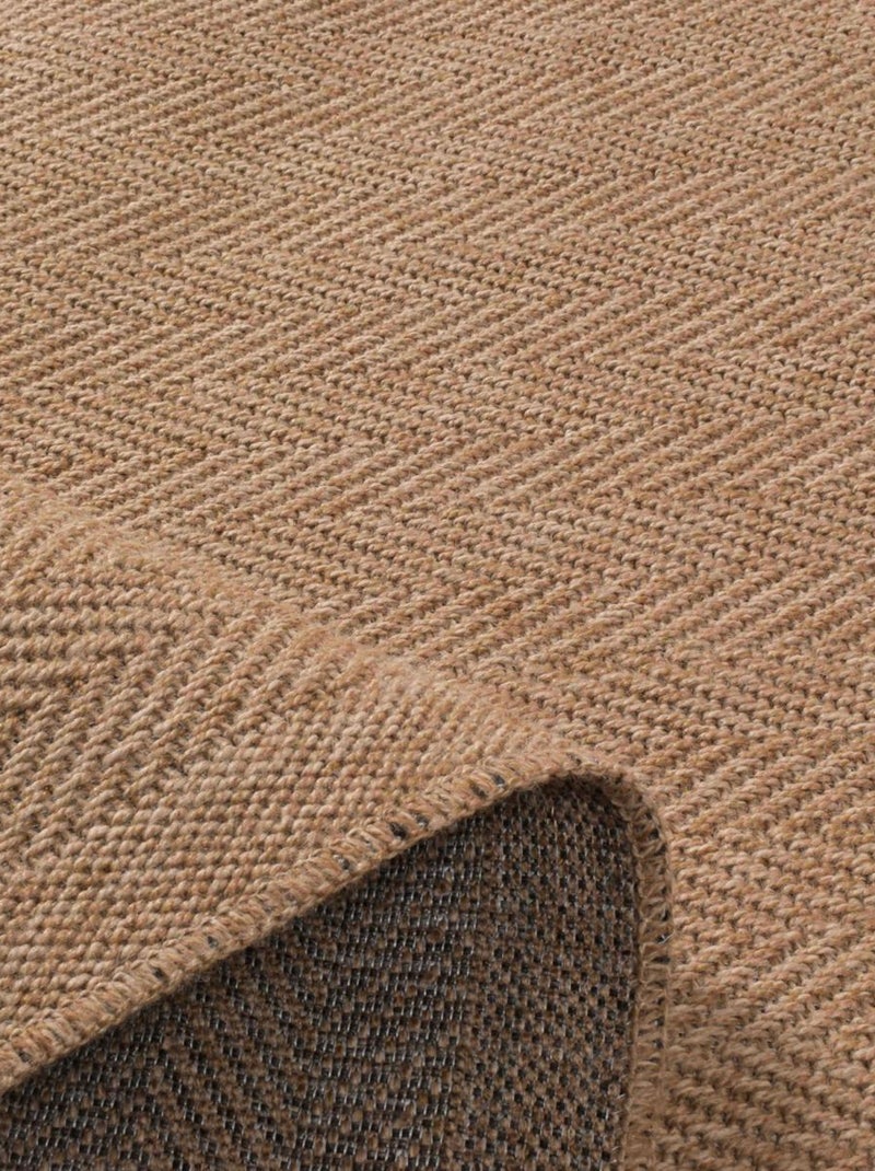 Tapis extérieur tissé kilim rectangle JUTE ART 4 Beige - Kiabi