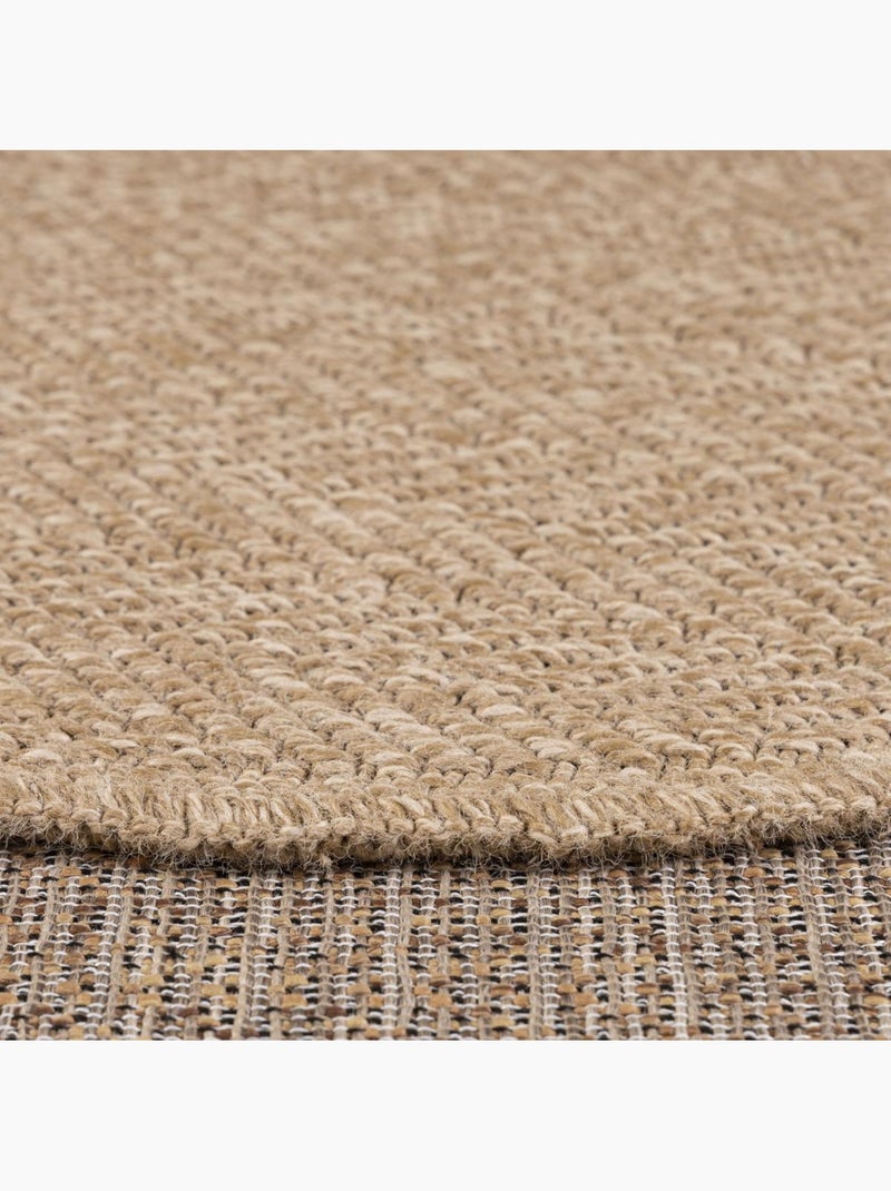 Tapis extérieur tissé kilim rectangle JUTE ART 4 Beige - Kiabi