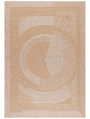 Tapis extérieur tissé kilim rectangle JUTE ART 7