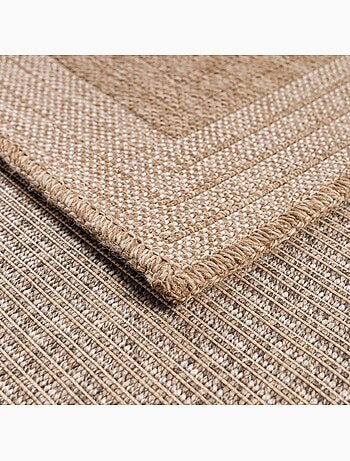Tapis extérieur tissé kilim rectangle JUTE ART 7