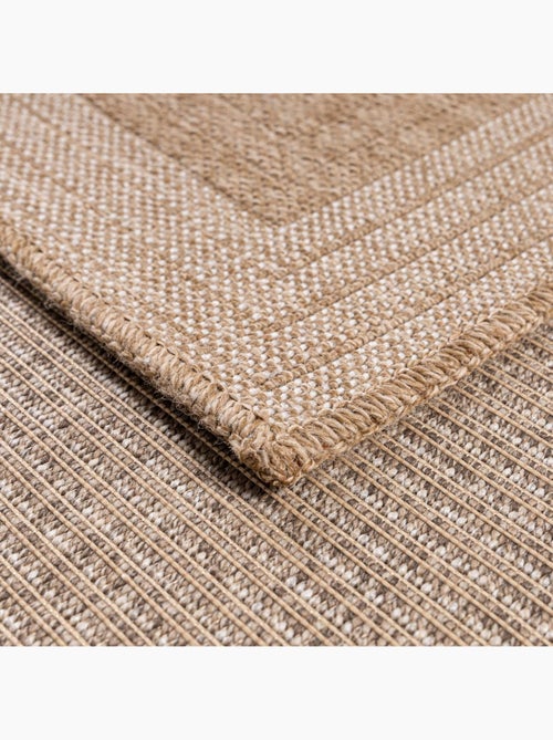 Tapis extérieur tissé kilim rectangle JUTE ART 7 - Kiabi