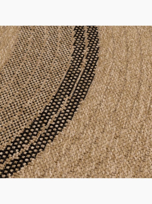 Tapis extérieur tissé kilim rectangle JUTE ART 7 - Kiabi