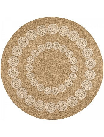 Tapis extérieur tissé kilim rectangle JUTE ART 8