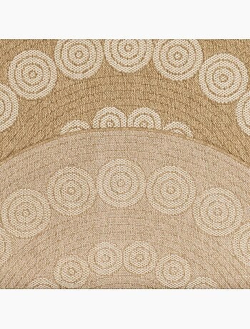 Tapis extérieur tissé kilim rectangle JUTE ART 8