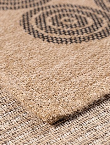 Tapis extérieur tissé kilim rectangle JUTE ART 8