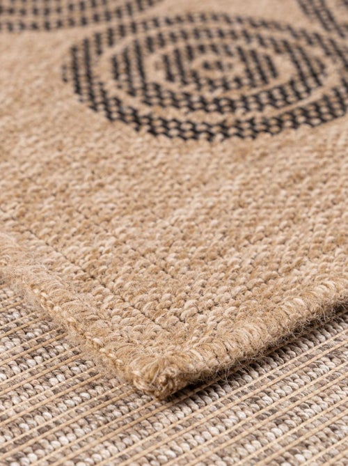 Tapis extérieur tissé kilim rectangle JUTE ART 8 - Kiabi