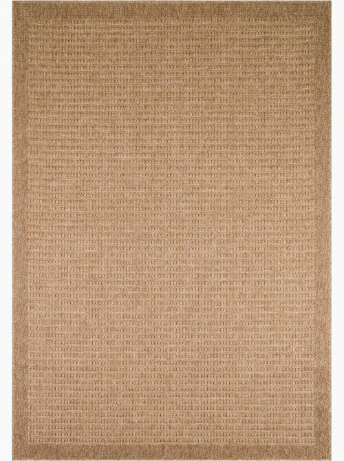 Tapis extérieur tissé kilim rectangle jute art - Kiabi
