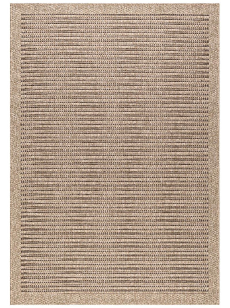 Tapis extérieur tissé kilim rectangle JUTE ART Marron - Kiabi