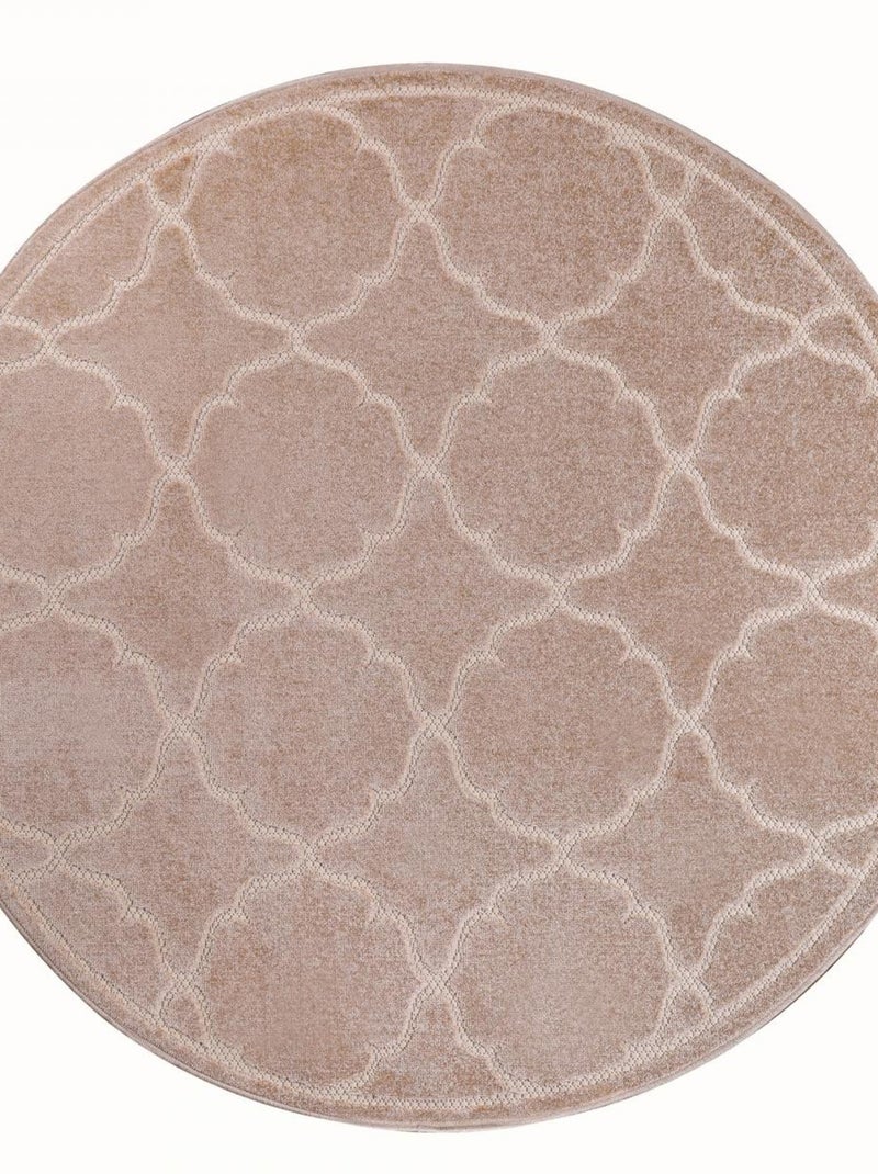Tapis extérieur tissé kilim rectangle KUMA Beige - Kiabi