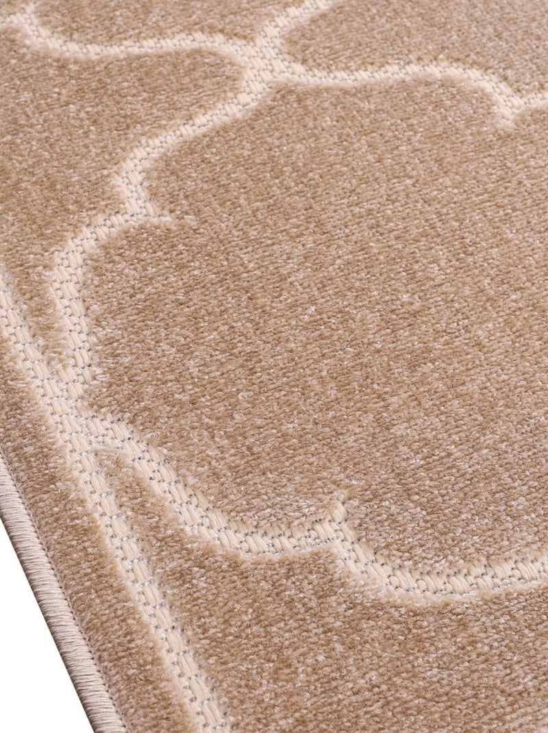 Tapis extérieur tissé kilim rectangle KUMA Beige - Kiabi