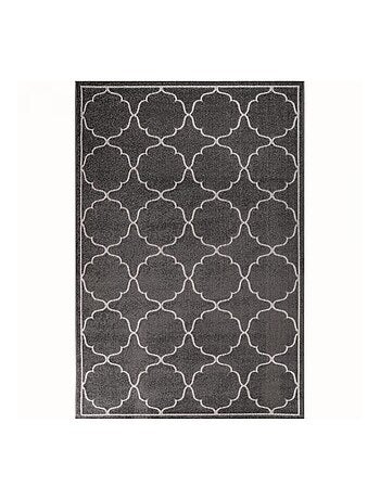 Tapis extérieur tissé kilim rectangle KUMA