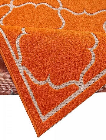 Tapis extérieur tissé kilim rectangle KUMA