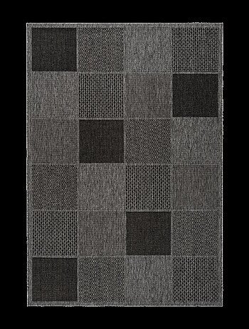 Tapis extérieur tissé kilim rectangle LYN45 SUNSAU 5
