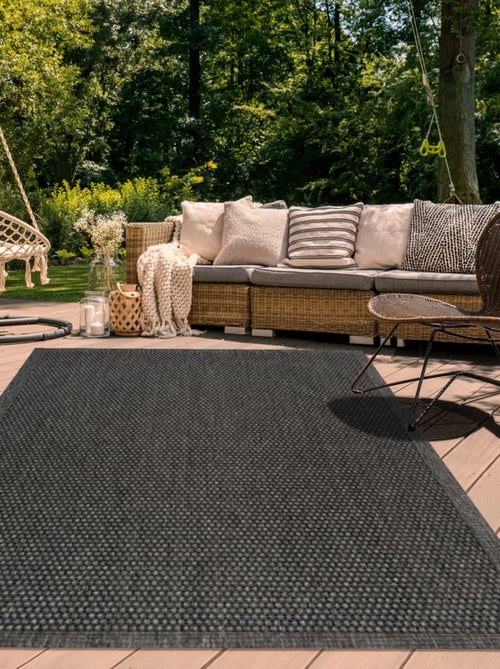 Tapis extérieur tissé kilim rectangle LYN45 SUNSAU 7 - Kiabi