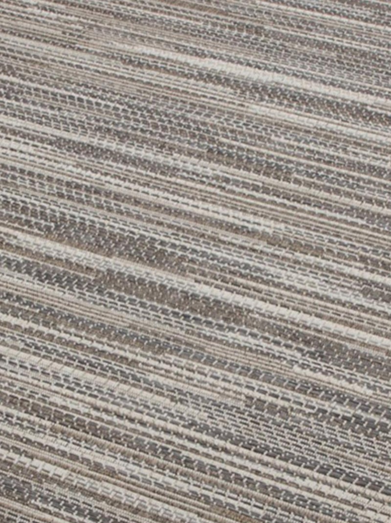 Tapis extérieur tissé kilim rectangle LYN45 SUNSAU Beige - Kiabi