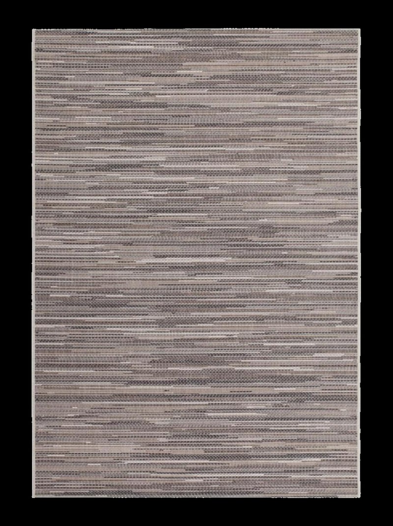 Tapis extérieur tissé kilim rectangle LYN45 SUNSAU Beige - Kiabi