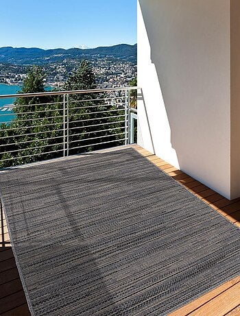 Tapis extérieur tissé kilim rectangle LYN45 SUNSAU