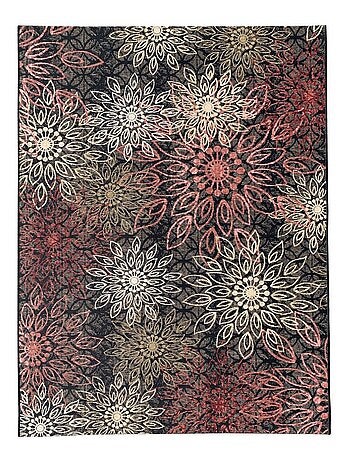 Tapis extérieur tissé kilim rectangle ORADE