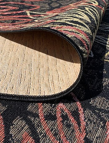 Tapis extérieur tissé kilim rectangle ORADE