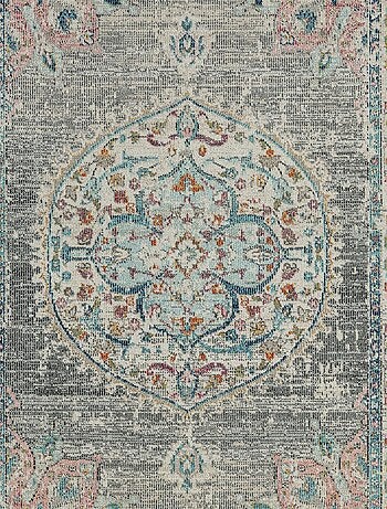 Tapis extérieur tissé kilim rectangle SALOUT A