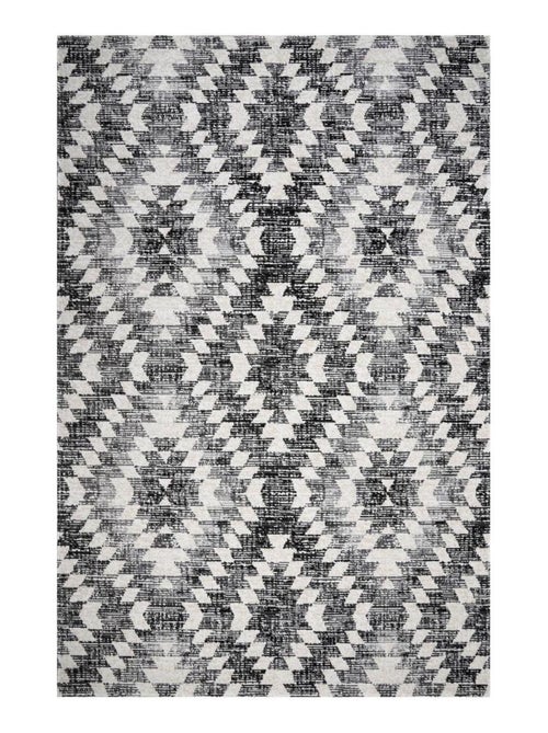 Tapis extérieur tissé kilim rectangle SANDRINE - Kiabi