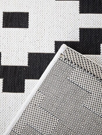 Tapis extérieur tissé kilim rectangle STALOW 10
